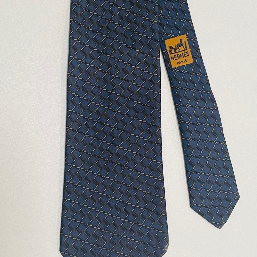 Hermes Silk Neck tie